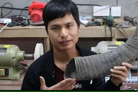 弯弯的牛角里边长啥样？实心还是空心？斌哥切开让大家了解一下视频封面