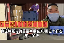 做装卸工5小时的真实体验，工资12000一月，看完你还想做吗视频封面