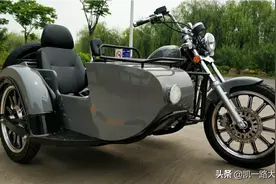 大地鹰王400B边三轮摩托车新颜色-空军灰图片