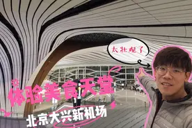 北京大兴新机场，不仅各种餐厅多的像商场，原来还有这么多黑科技视频封面