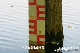 坐标平顶山：白龟山水库这个标尺很专业，水位应该是101.86，对吗视频封面