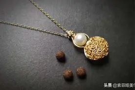 端午节小玩物——花丝葫芦香囊图片
