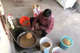 山东农村磨面粉的第一道工序，虽说麻烦但是很干净，看看步骤吧