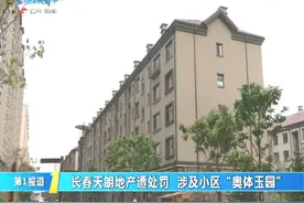 【长春天力旗下天朗地产遭处罚 “奥体玉园”居民有话说】