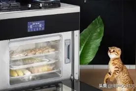 厨壹堂B7ZK蒸烤一体集成灶，全球首款智能联动蒸烤一体集成灶。图片