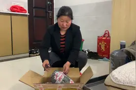 亲戚寄来西昌特色苦荞面粉，欧妈做特色苦荞糕苦荞锅贴，非常好吃