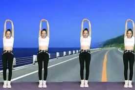 每天睡前一个拉伸，预防肌肉腿，养身又瘦身，漂亮的老铁们一起来