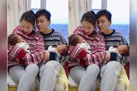 相识相恋7年第一次穿情侣装，从此合照多了两个小宝贝！