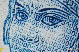 微距照片。这是印尼盾5万的纸币。图片