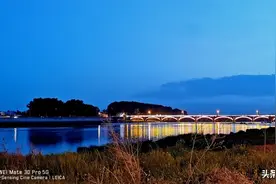 夜色撩人~宁安江桥图片