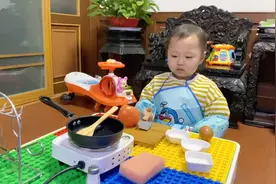 萌宝教做饭 儿童厨房