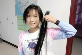 老公喜欢短发，我自己把长发剪了，对自己不狠点不行视频封面