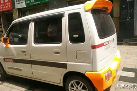 很有特色，很吸引人的一辆北斗星车。图片