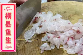 传统的横县鱼生切法，一条2斤多的罗非鱼，鱼片晶莹剔透爽口费酒视频封面