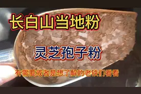 给粉丝代购灵芝孢子粉，当地的头道孢子粉，大哥拿回家全家人都喝视频封面
