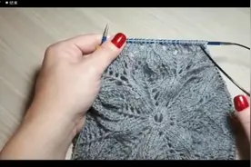 从中心开始编织的棒针背心（二）