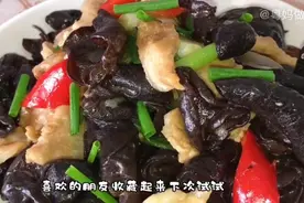 营养好吃的小炒木耳做法，鲜香入味又下饭，低脂营养更健康！视频封面