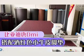 比亚迪唐Dmi新车无异味，搭配环保无味酒红色小牛皮脚垫，绝配视频封面