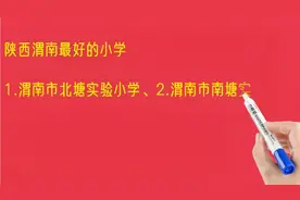 陕西渭南最好的小学排名视频封面