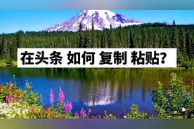 如何把头条好文字，复制转发给好友？简单实用，老年人可以试试视频封面