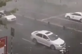 昨天5月15号下午，突如其来的狂风暴雨，太吓人啦！视频封面