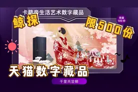 来啦！鲸探元宇宙天猫数字精美藏品限500份今日开抢！视频封面