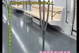苏州11号线全程票价8元、首末车时间也出来了，期待早日通行。视频封面
