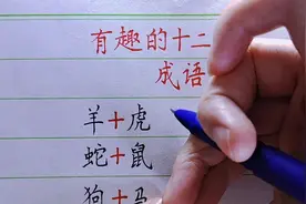 有趣的十二生肖成语，你还知道哪些视频封面