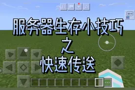 我的世界:服务器生存小技巧之快速传送，你学废了吗