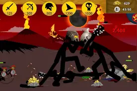 火柴人战争黄金矛士投矛攻击2400