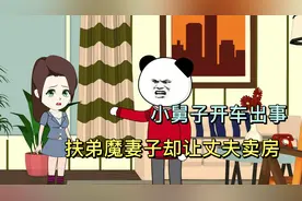 小舅子开车出事，扶弟魔妻子让丈夫卖房救人，最终悔不当初！视频封面