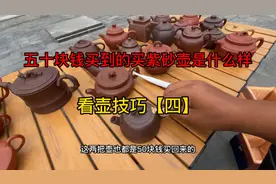 五十块钱也能买紫砂壶，实战看壶技巧，新手少走弯路。视频封面