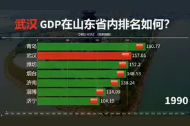武汉GDP在山东省能排第几？有机会超过青岛吗？来看对比视频封面