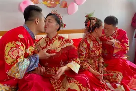 兄弟俩同日结婚，几十年不遇，看东北结婚风俗，南方的朋友见过吗视频封面