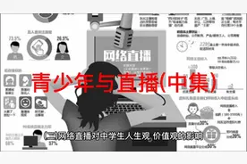 直播对青少年的影响，关注青少年健康成长。视频封面