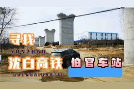 在浑河北岸的高坎镇，寻找沈白高铁设在沈抚示范区里的伯官车站！视频封面