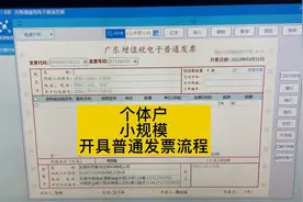 个体户小规模开具普通发票的具体操作流程视频封面