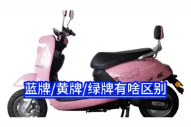 电动车蓝牌/黄牌/绿牌有啥区别？视频封面