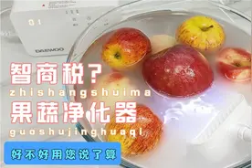 是智商税还是真管用？详细测试网红果蔬净化器，管不管用看了再说视频封面