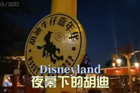 上海迪士尼夜幕下的胡迪牛仔嘉年华，第一视角一起来看看吧视频封面