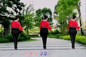 最新流行广场舞《脚踏两只船》伤感情歌催人泪下，背面演示附分解