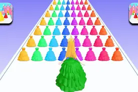 趣味小游戏:美女闯关，穿上好看的衣服