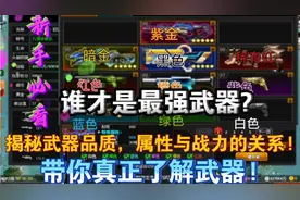 【爆枪突击】新手必看:带你真正了解武器!