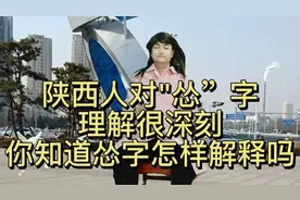 陕西人对"怂"字的理解很深刻，你知道怂字怎么解释视频封面