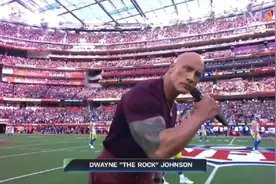 56届超级碗开场，巨石强森视频封面