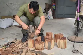 陈年枣木能入水沉底吗，老李随机选几十块枣木现场实验，见证奇迹视频封面