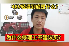 48V轻混到底是什么意思？值不值的买？听一听修理工怎么说！