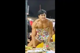 猛男餐厅，真的好猛，哈哈哈哈😂视频封面