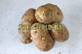 发芽土豆别急着扔，加水煮煮洗头，解决了很多人的烦恼，省钱实用