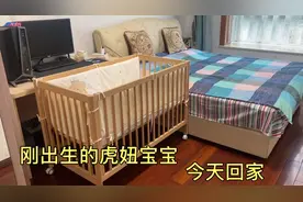 南京婆婆旋律，鲜花迎接出生三天的虎妞宝宝回家啦！